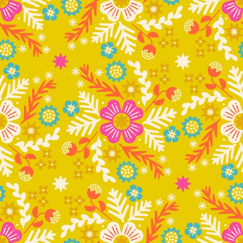Baumwolle Patchwork - Rashida Coleman Hale - Ruby Star Society - Pivot - Wildflower Golden